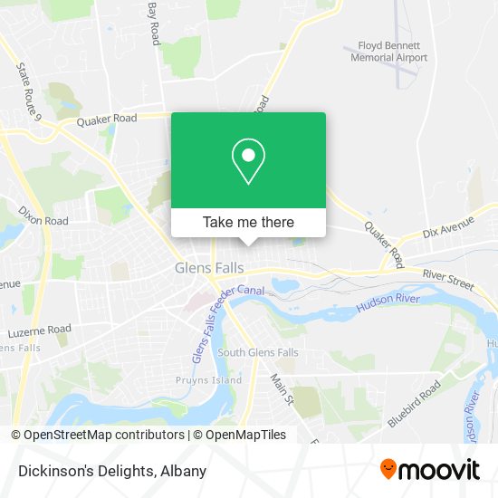 Mapa de Dickinson's Delights