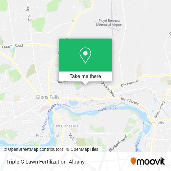 Triple G Lawn Fertilization map
