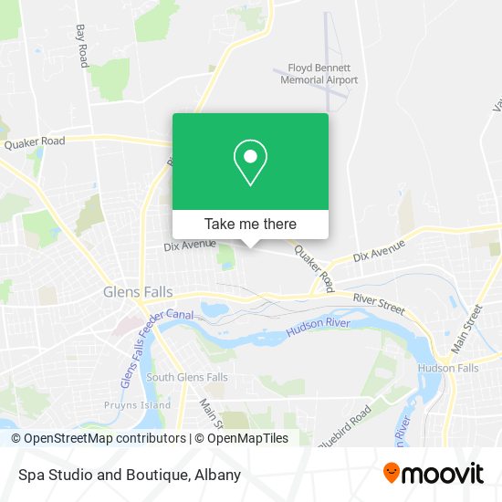Spa Studio and Boutique map