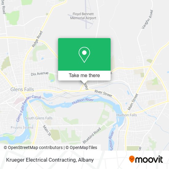 Mapa de Krueger Electrical Contracting
