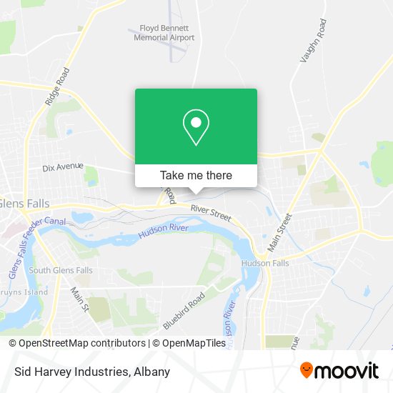 Mapa de Sid Harvey Industries