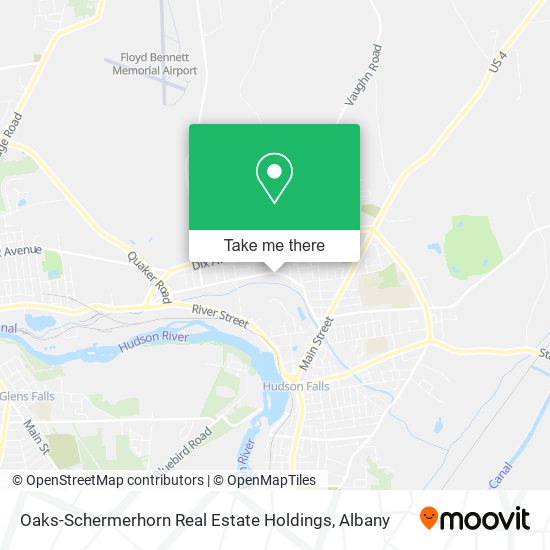 Oaks-Schermerhorn Real Estate Holdings map