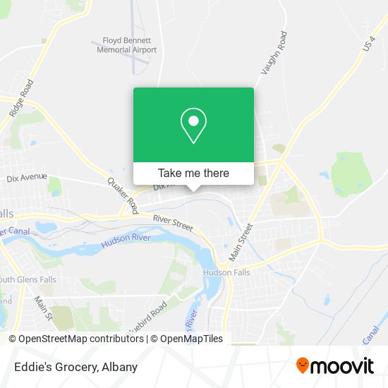 Mapa de Eddie's Grocery