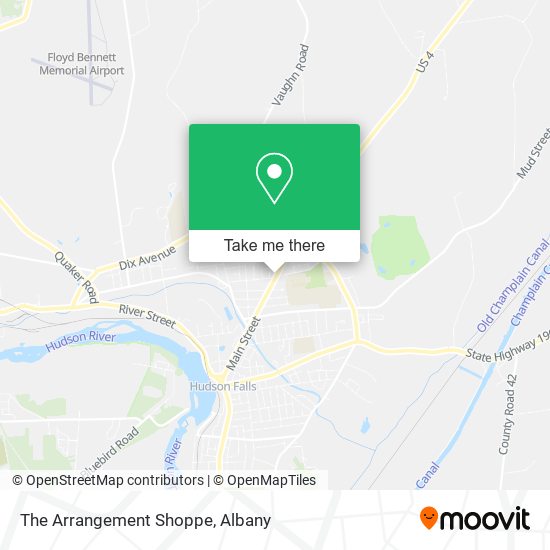 The Arrangement Shoppe map