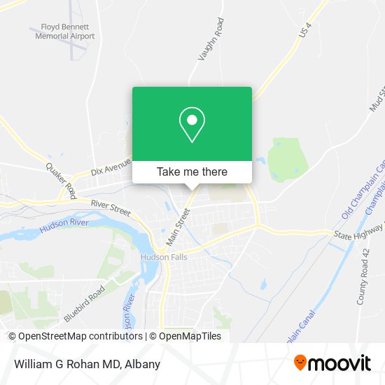 Mapa de William G Rohan MD