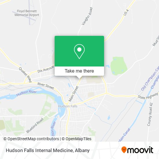 Mapa de Hudson Falls Internal Medicine