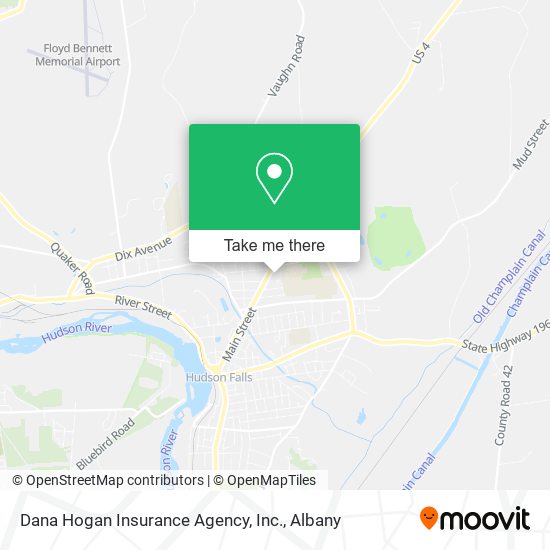 Dana Hogan Insurance Agency, Inc. map