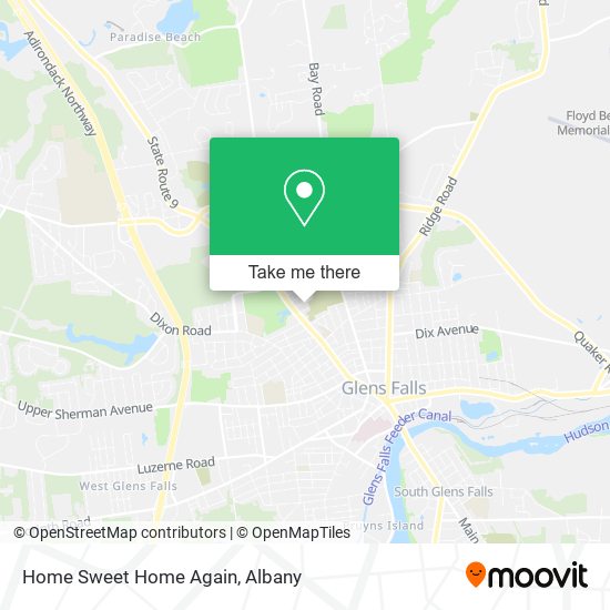 Home Sweet Home Again map