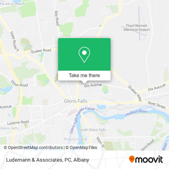 Mapa de Ludemann & Associates, PC