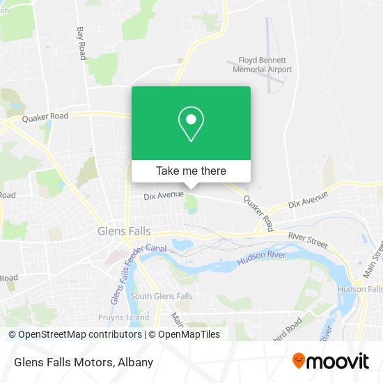 Mapa de Glens Falls Motors
