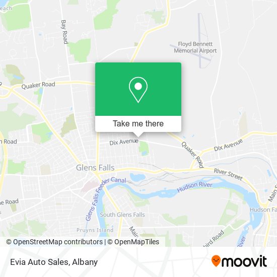 Evia Auto Sales map