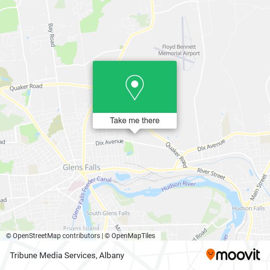 Tribune Media Services map
