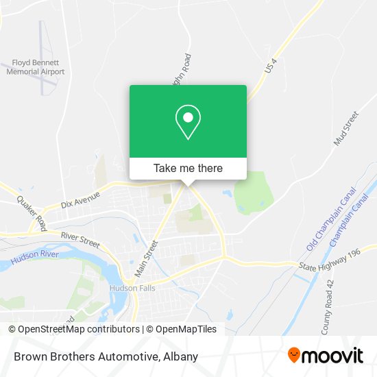 Brown Brothers Automotive map