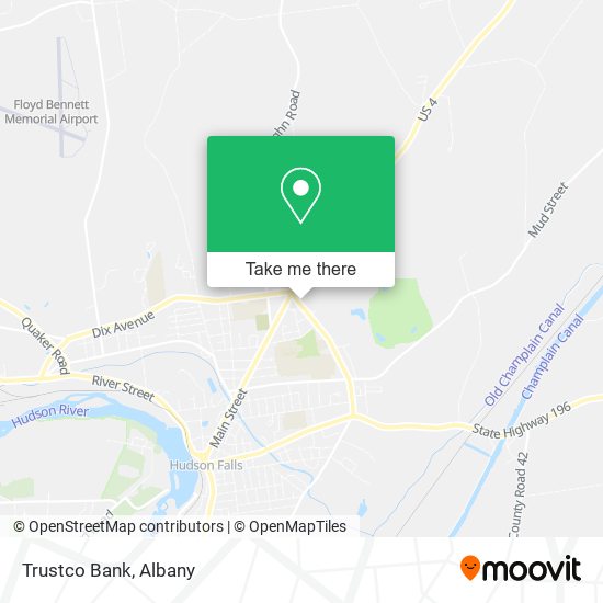 Mapa de Trustco Bank