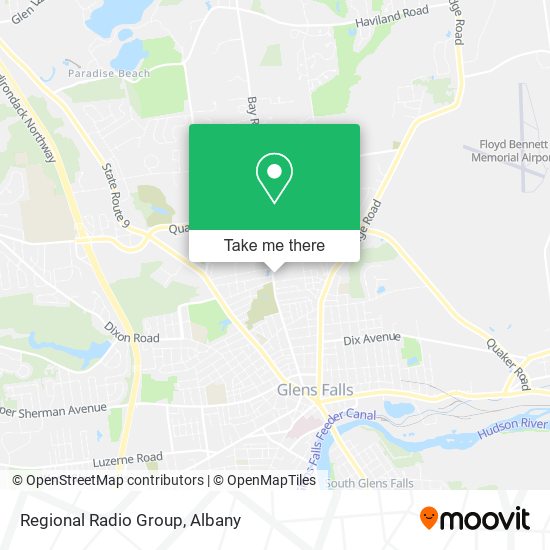 Mapa de Regional Radio Group