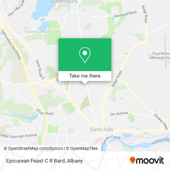 Mapa de Epicurean Feast C R Bard