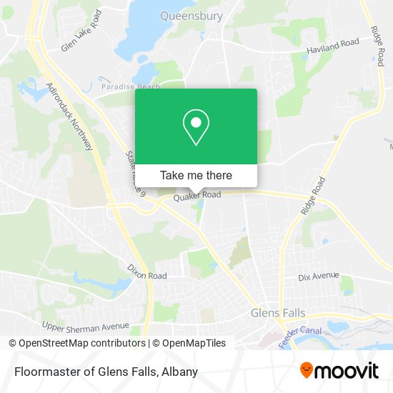 Floormaster of Glens Falls map