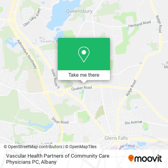 Vascular Health Partners of Community Care Physicians PC map