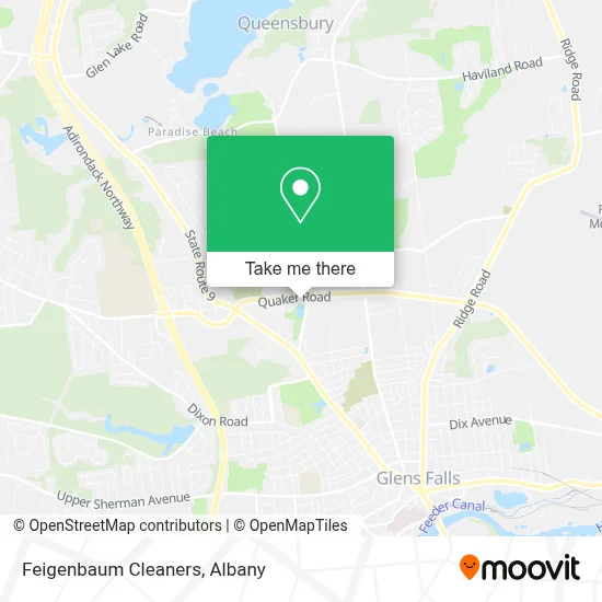 Feigenbaum Cleaners map