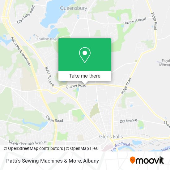 Mapa de Patti's Sewing Machines & More