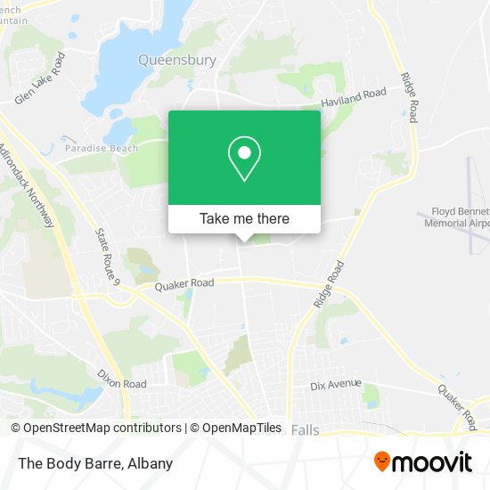 Mapa de The Body Barre