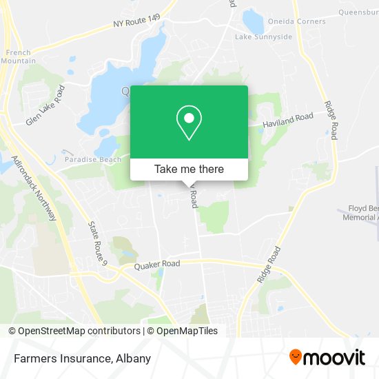 Farmers Insurance map