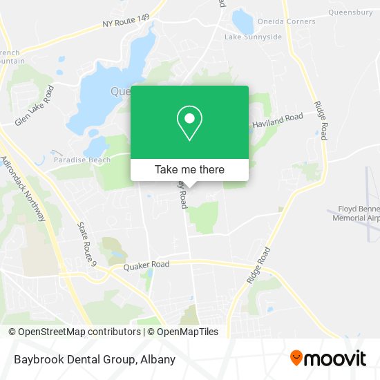 Baybrook Dental Group map