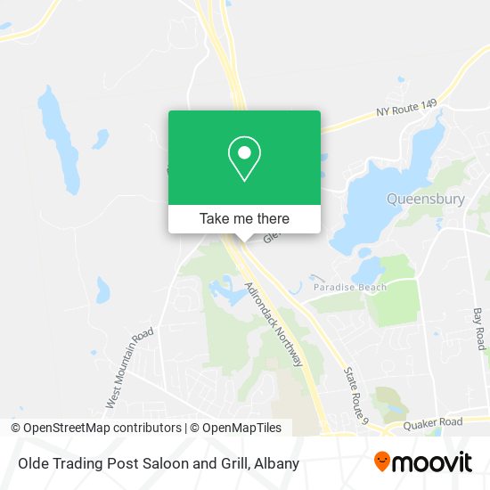 Mapa de Olde Trading Post Saloon and Grill