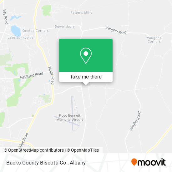 Bucks County Biscotti Co. map