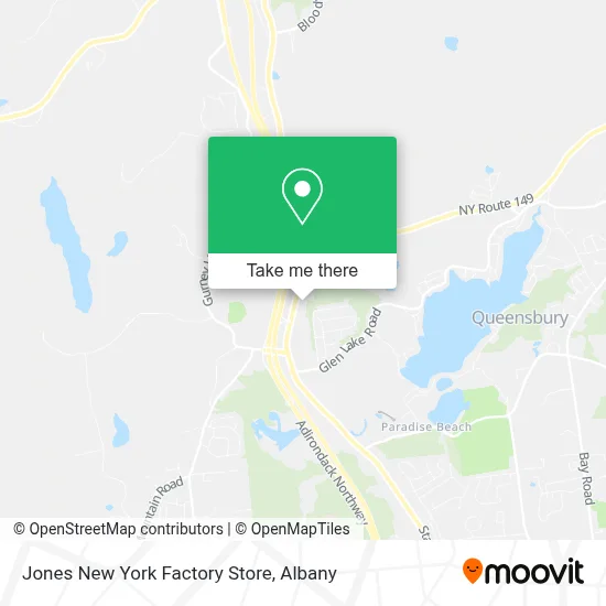 Jones New York Factory Store map