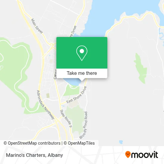 Marino's Charters map