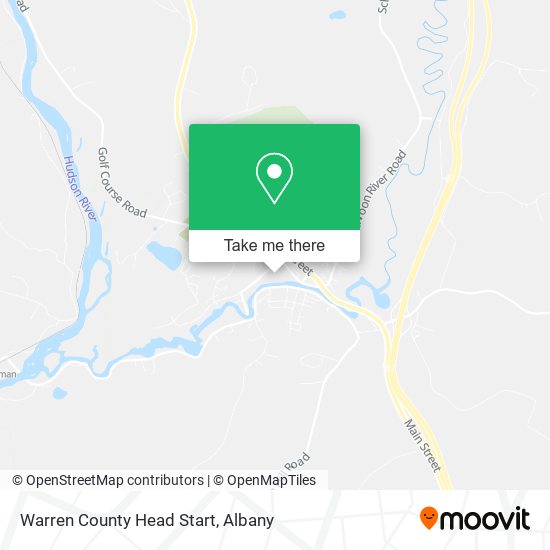 Warren County Head Start map