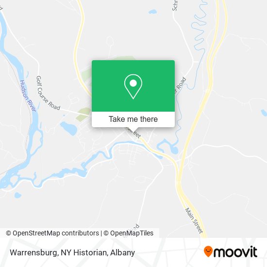 Warrensburg, NY Historian map