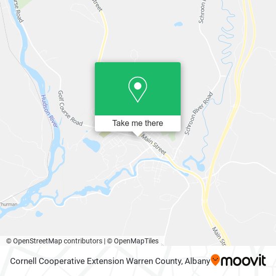 Mapa de Cornell Cooperative Extension Warren County