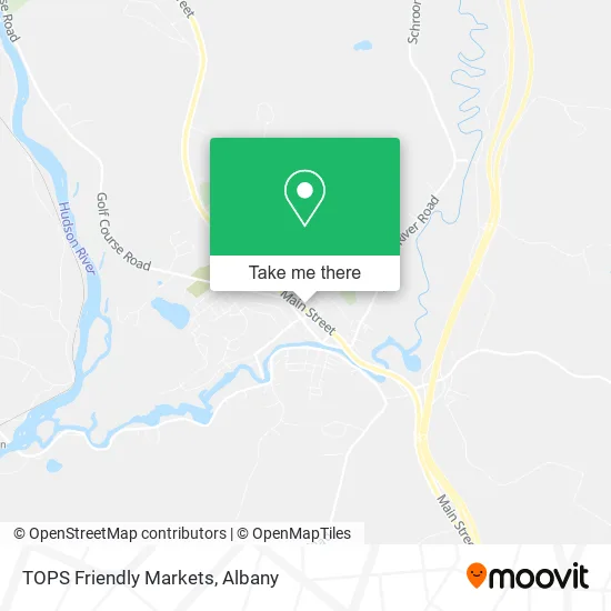 Mapa de TOPS Friendly Markets