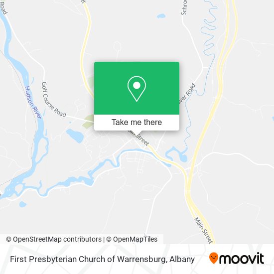 First Presbyterian Church of Warrensburg map