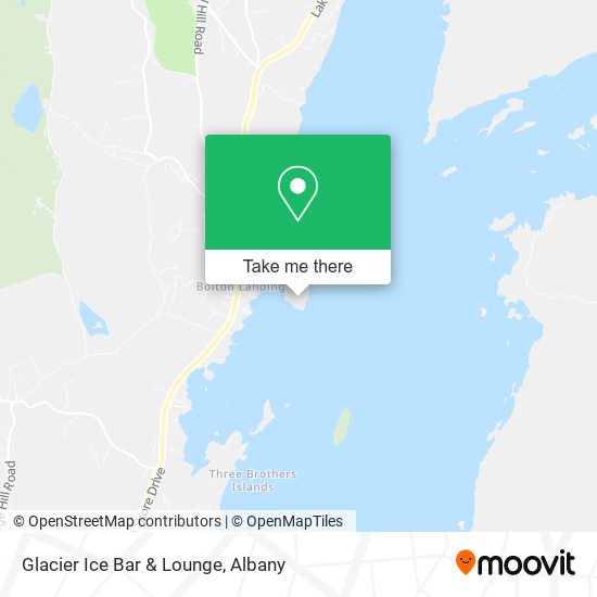 Glacier Ice Bar & Lounge map