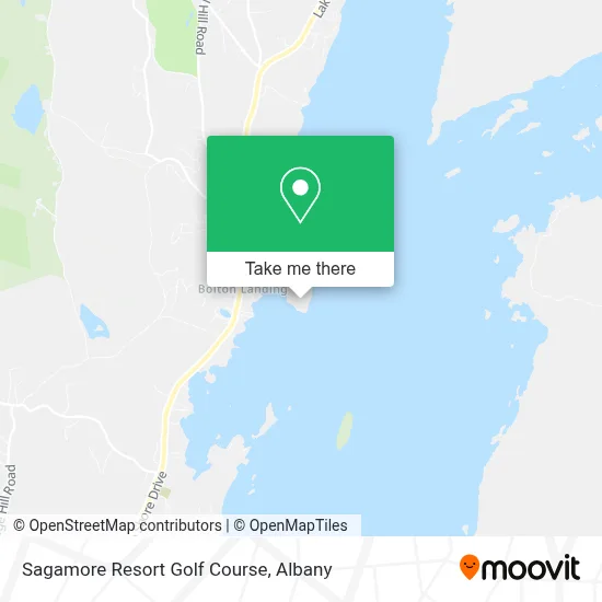 Sagamore Resort Golf Course map