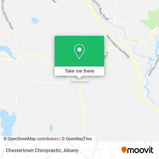 Chestertown Chiropractic map