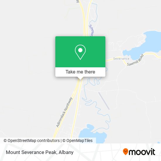 Mapa de Mount Severance Peak