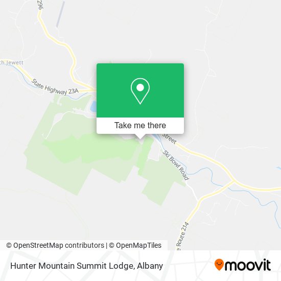 Mapa de Hunter Mountain Summit Lodge
