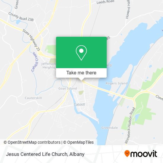 Jesus Centered Life Church map