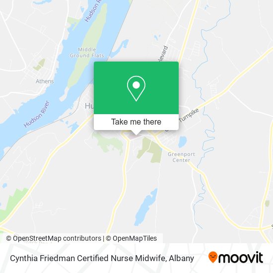 Cynthia Friedman Certified Nurse Midwife map