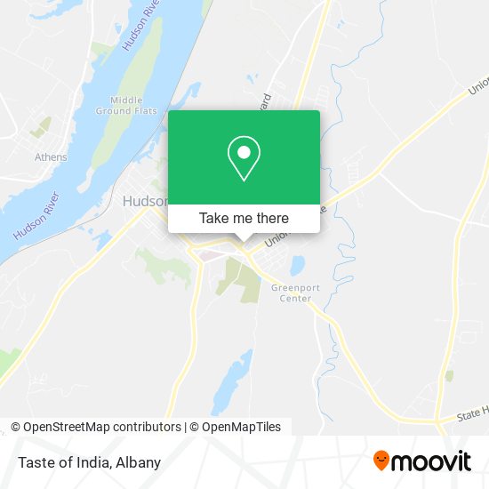 Mapa de Taste of India