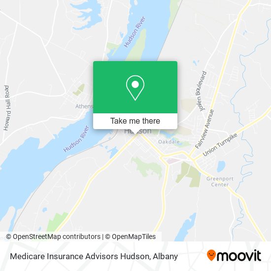 Medicare Insurance Advisors Hudson map