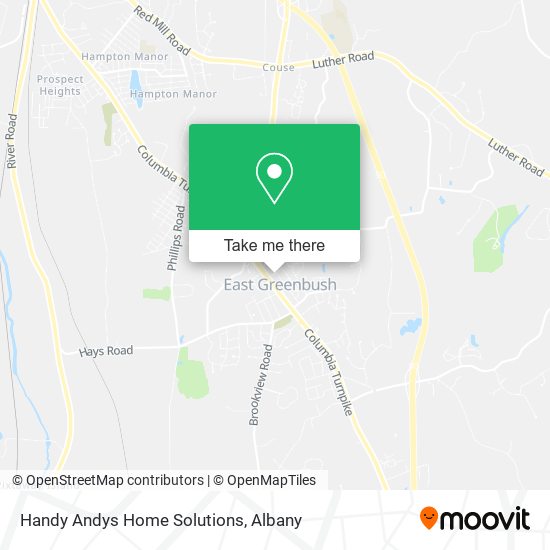 Handy Andys Home Solutions map