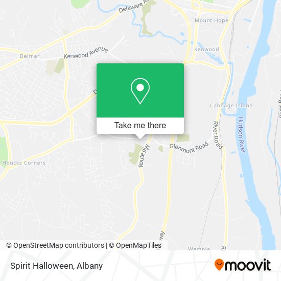 Mapa de Spirit Halloween