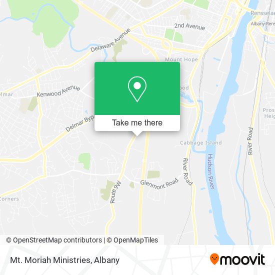 Mt. Moriah Ministries map
