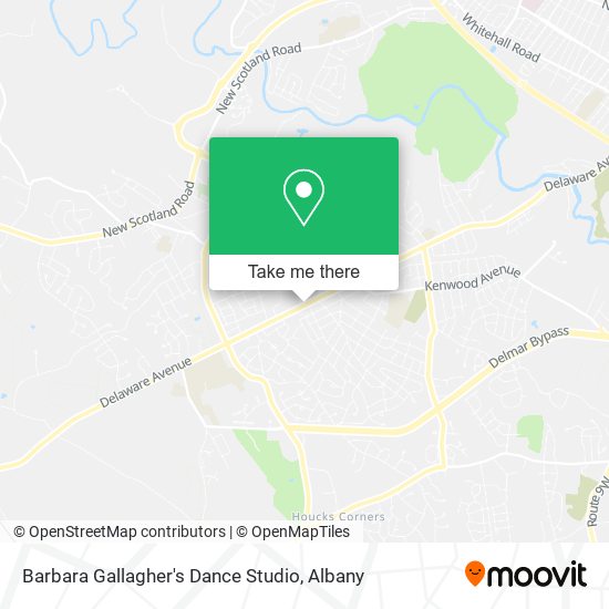 Barbara Gallagher's Dance Studio map