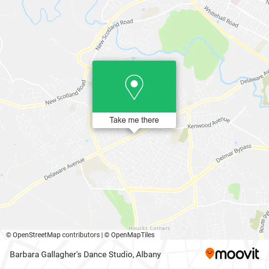 Mapa de Barbara Gallagher's Dance Studio